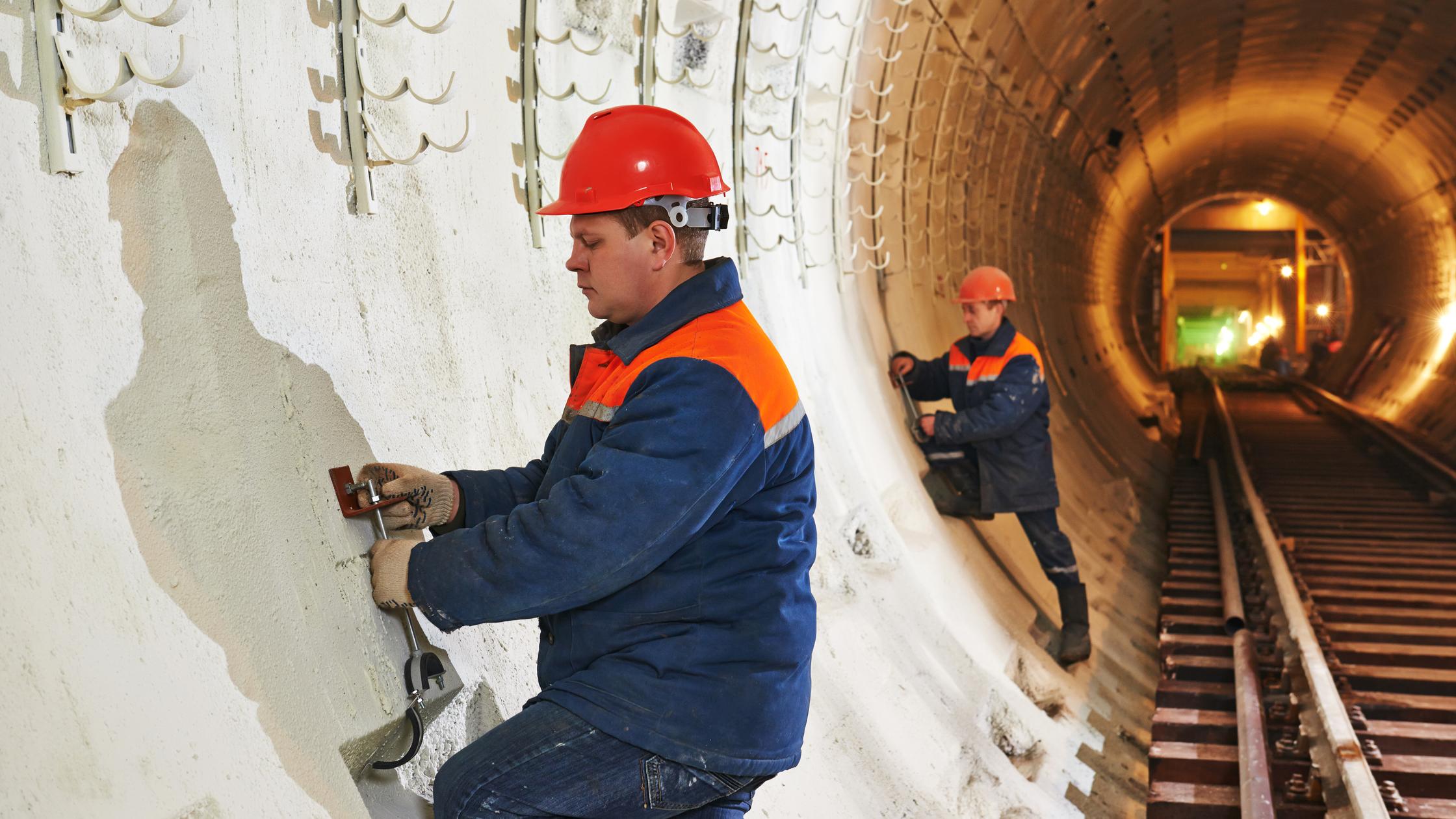 Tunnel work in progress